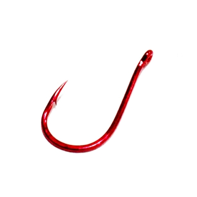 Рыболовный Одинарный крючок OWNER Mosquito Hook Red 5177-053-06