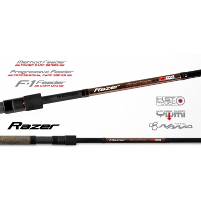 Удилище фидерное ZEMEX RAZER Progressive Feeder 13 ft - 110 g