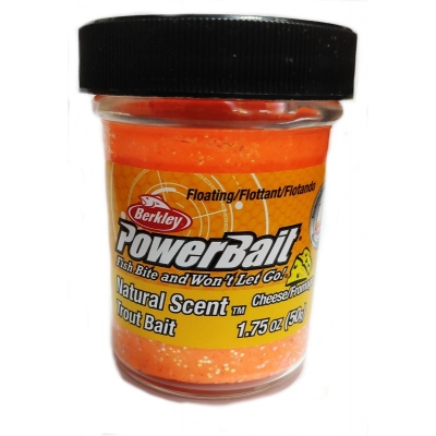 Паста форелевая Berkley PowerBait Natural Scent Trout Bait 50 Berkley Sherbet/Cltr (1376754)