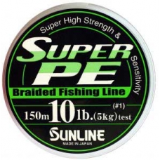 Sunline SUPER PE LIGHT GREEN 150m 5,0