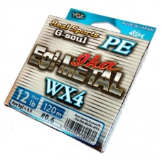 ПЛЕТЕНЫЙ ШНУР YGK REAL SPORTS G-SOUL PE EGI-IKA METAL WX4 #0.6-120М