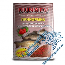 Прикормка DUNAEV КЛАССИКА 0.9кг Карп Клубника