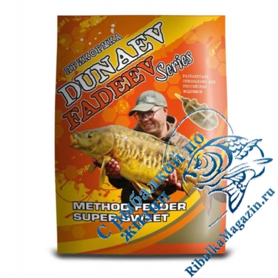 Прикормка DUNAEV-FADEEV 1кг Method Feeder Super Sweet