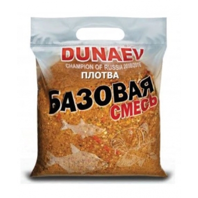 Прикормка DUNAEV БАЗОВАЯ 2.5кг Плотва