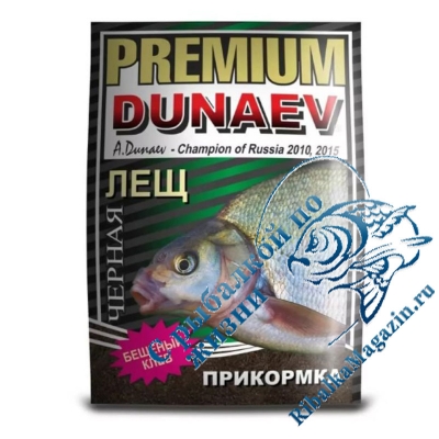 Прикормка DUNAEV-PREMIUM Лещ Черная