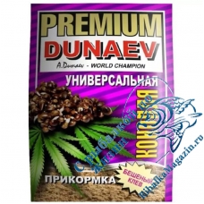 Прикормка DUNAEV-PREMIUM 1кг Универсальная Конопля